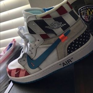 Jordan One Parra Off Whites